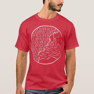 Bolder Bouldering Ink Vault Art Tシャツ