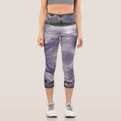 Bolder Stone & Flowers 821 カプリレギンス (正面)