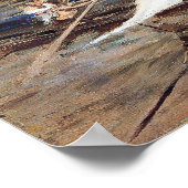 Boldini – サンマルコ盆地の船1899 ポスター (角)