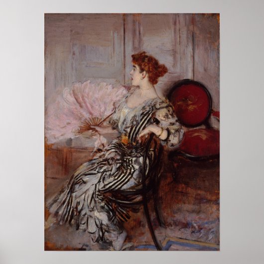 Boldini - トーリ夫人ダンサー肖像画 … ポスター (正面)
