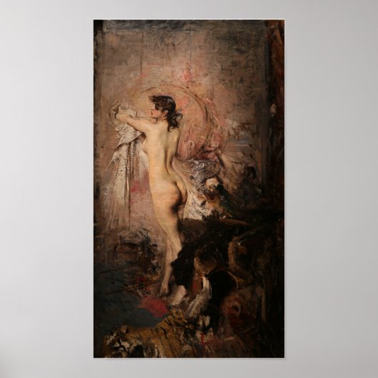 Boldini – 入浴後1888 ポスター (正面)
