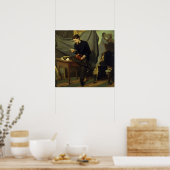 Boldini – 画家アレッサンドロポートレート... ポスター (キッチン)