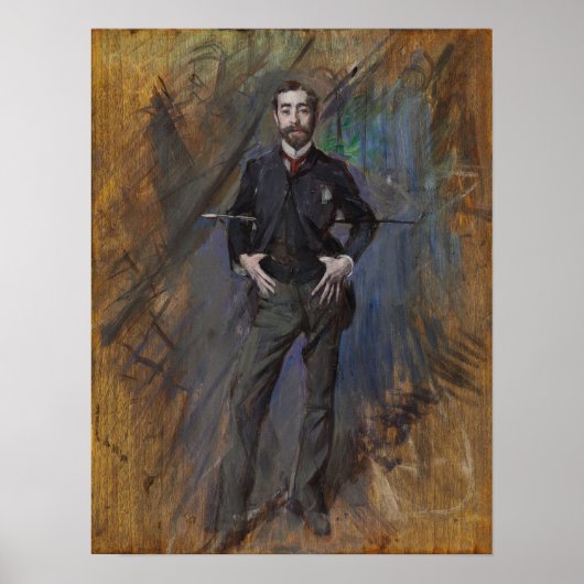 Boldini - John Singer Sargent 1890 ポスター (正面)
