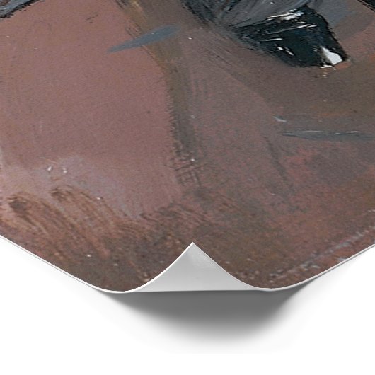 Boldini - Marchesa Luisa Casati With Greyhound ポスター (角)