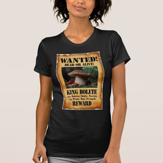 Bolete王-望まれた死者または生きた Tシャツ (正面)