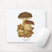 Bolete Mushroom Mousepad王 マウスパッド (マウス)