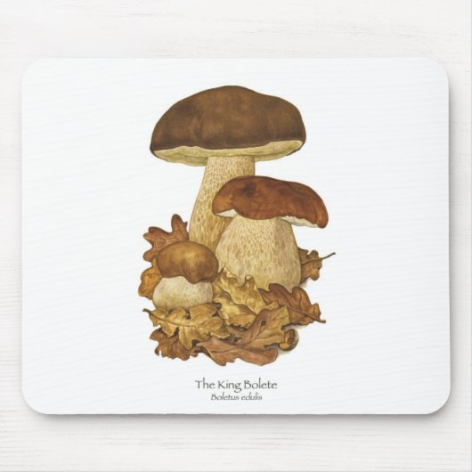 Bolete Mushroom Mousepad王 マウスパッド (正面)