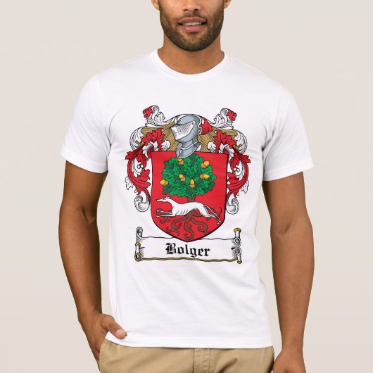 Bolgerの家紋 Tシャツ (正面)
