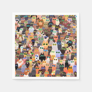 Boli in Cats Paperナプキン スタンダードカクテルナプキン