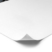 Bolide Hyperar – 未来的な黒と青の車 ポスター (角)