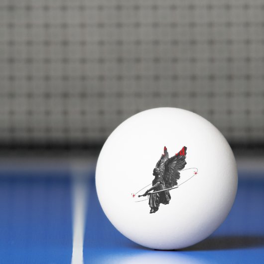 bolinha de ping pong 3 estatua arcanja  卓球ボール (ネット)