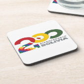 Bolivia bicentenario 200 años  コースター (左側)
