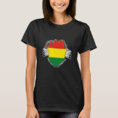 Bolivia flag tシャツ (正面)