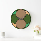 Bollen, cirkel ラージ壁時計 (ホーム)