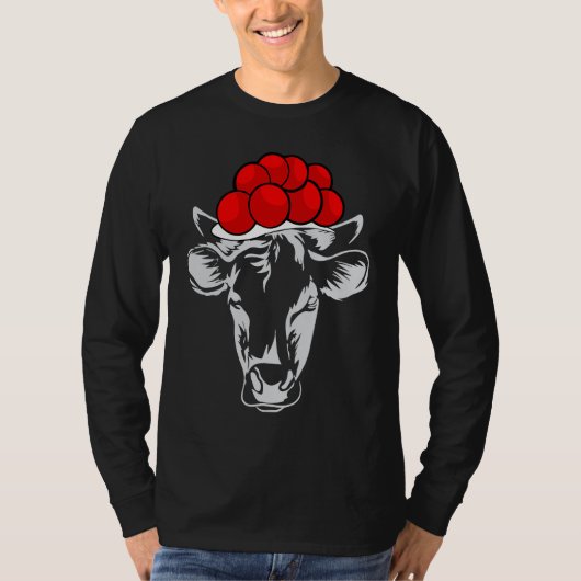 Bollenhut Cow Home Black Forest Beef Tシャツ (正面)