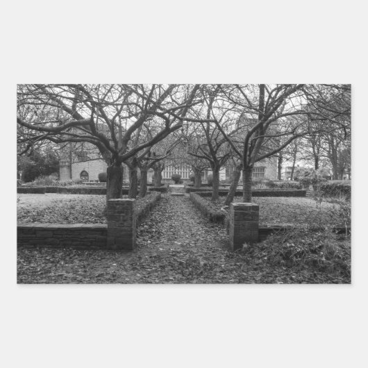 Bolling Hall Grounds, Bradford 長方形シール (正面)