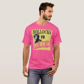 BOLLOCKSO REFORM UK ジョーク 冗談 Tシャツ (正面フル)