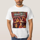 BOLLYWOODのレトロのスタイルのTシャツ Tシャツ (正面)