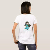 Bollywoodの美しいギーク Tシャツ (裏面フル)
