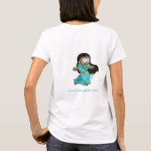 Bollywoodの美しいギーク Tシャツ (裏面)