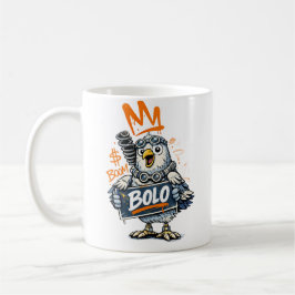 Bolo Graffiti Bird Mug コーヒーマグカップ