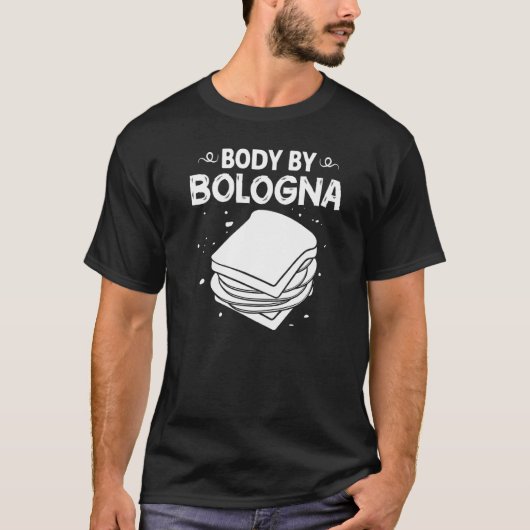 Bologna Meat Italy Sandwich Sausage Baloney Fried Tシャツ (正面)
