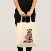 Bolsa Animal Print zebra トートバッグ (正面(商品))