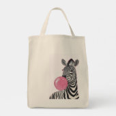 Bolsa Animal Print zebra トートバッグ (裏面)