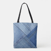 bolsa azul jeans トートバッグ (裏面)