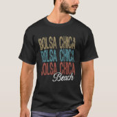 BOLSA CHICA Three Tone Palm Tシャツ (正面)