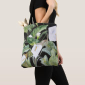 Bolsa con acuarela de alcatraces トートバッグ (クローズアップ)
