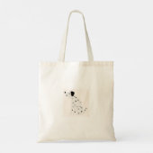 Bolsa con diseño de perro y frase motivacional トートバッグ (裏面)