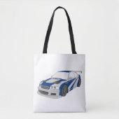 bolsa con frase need for speed  トートバッグ (正面)