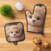 Bolsa de la compra reutilizable 鍋つかみ&鍋敷きセット (トップダウン)