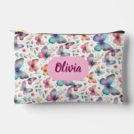 Bolsa de Maquillaje Butterfly アクセサリーポーチ (正面)