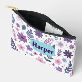 Bolsa de Maquillaje Wild Flowers アクセサリーポーチ (見開き)