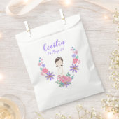 Bolsa de papel Primera Comunión CECILIA フェイバーバッグ (クリップ留めされた状態)