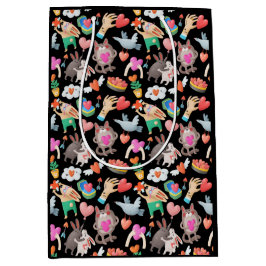 Bolsa de papel San Valentín ミディアムペーパーバッグ