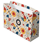 Bolsa de regalo diseño geométrico ラージペーパーバッグ (裏面アングル)