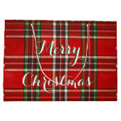 Bolsa de Regalo Estilo Tartán  ラージペーパーバッグ (裏面)