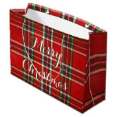 Bolsa de Regalo Estilo Tartán  ラージペーパーバッグ (裏面アングル)