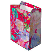 Bolsa de regalo floral ミディアムペーパーバッグ (裏面アングル)