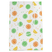 Bolsa de regalo frutos cítricos ミディアムペーパーバッグ (裏面)