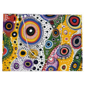 Bolsa de Regalo Grande con Estampado Psicodélico ラージペーパーバッグ (裏面)