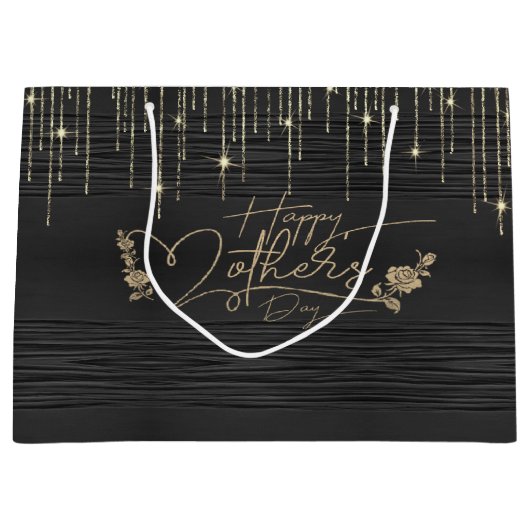 Bolsa de regalo lujosa para día de madre ラージペーパーバッグ (正面)