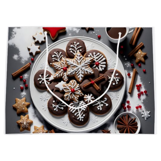 Bolsa de regalo navidad 1 - 001 ラージペーパーバッグ (正面)