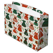 Bolsa de Regalo Vestidos de Navidad ラージペーパーバッグ (裏面アングル)