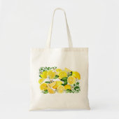 Bolsa De Tela Acid Lemons from Calabria トートバッグ (正面)