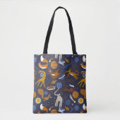 Bolsa de tela de la colección Animals Outer Space トートバッグ (正面)