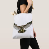 bolsa de tela halcón volando トートバッグ (クローズアップ)
